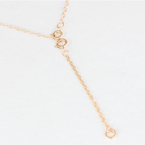 3 inch Chain Extender in 14k &10k Yellow Gold White Gold Rose