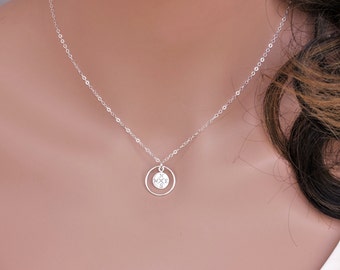 Joyería Regalo Mujer Simbólico Collar Brújula Plata De Ley - Giratorio Náutico Vintage | Regalo Mujer Soñar Colgante Brújula Giratorio