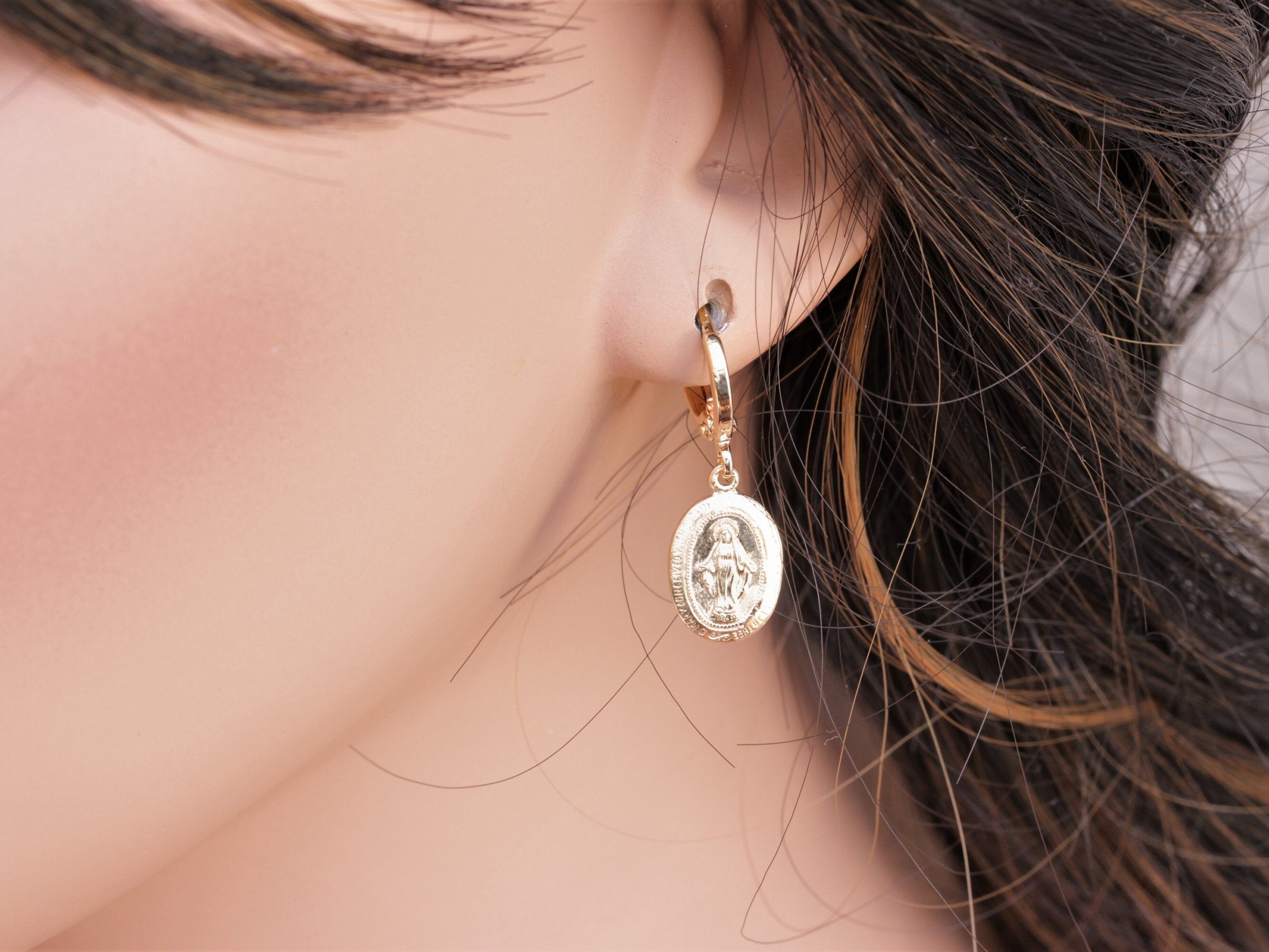 Mother cheap mary earrings