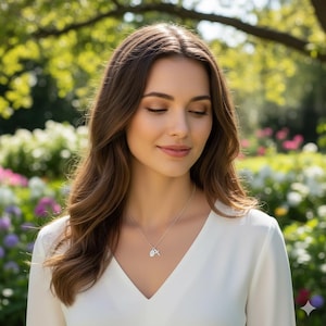 Gold Filled Cross Necklace: First Communion Gift for Goddaughter