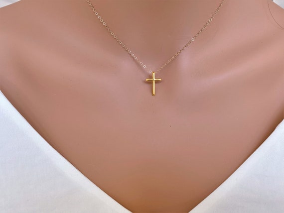 9ct Yellow Gold Cross Pendant – Shiels Jewellers