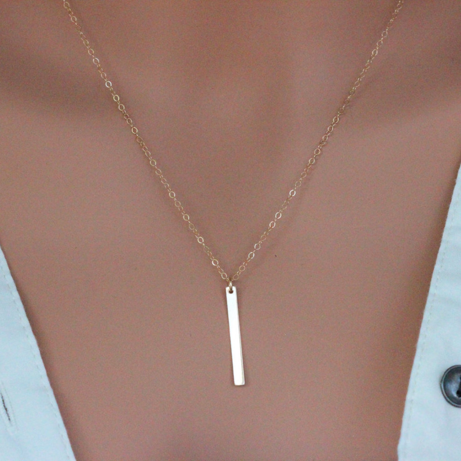 Etsy bar necklace Clearance