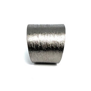 Blackened sterling silver ring