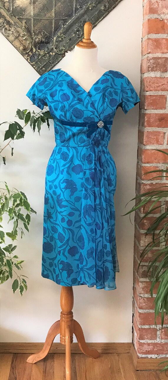 Vintage Leslie Fay Original Dress Purple Evening Gown Vintage Maxi Dress 1950s Gown Dresses Vintage Gown Wedding Formal Leslie Fay