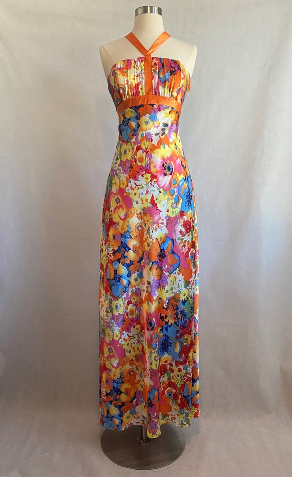 Vintage Floral Gunne Sax Dress~ Vintage Fashion, W