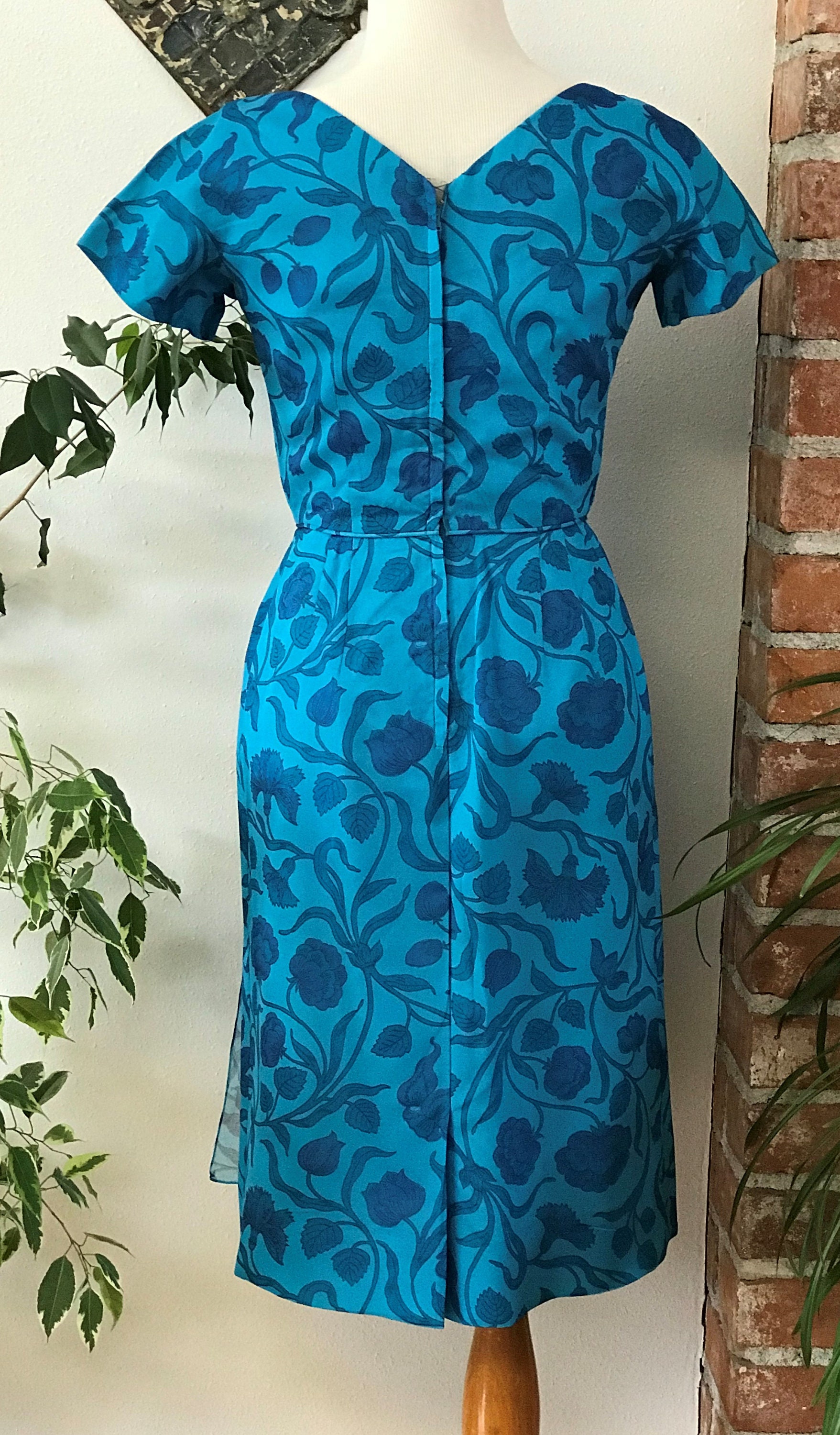 Vintage Leslie Fay Original Wiggle Cocktail Party Dress | Etsy