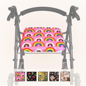 Funda acolchada para asiento de andador en 3 tamaños - Estampados divertidos