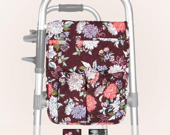 Organizador floral para andador / Organizador para andador y silla de ruedas / Stock limitado