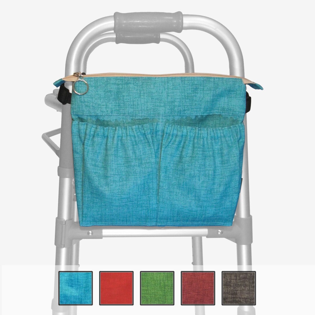 Personalized Solid Walker, Wheelchair Bag Dara Etsy