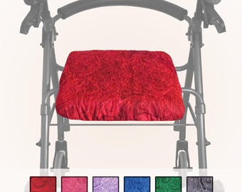 Reversible Quilt Rollator Seat Cover in 3 Sizes - Marblicious