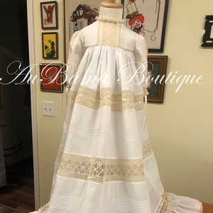 The "Andrew/Anna Grace" Christening/Blessing/Dedication Gown