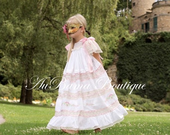 The "Evie" Heirloom/Portrait/Easter/FlowerGirl Dress