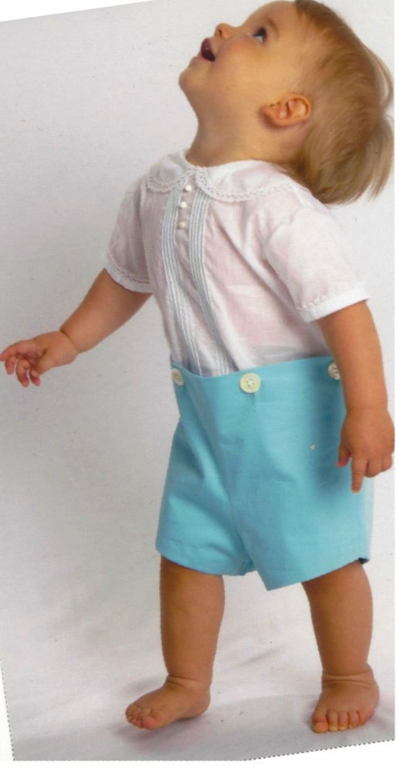 The "stanley" Aqua Boys Button-On Pants With Shirt