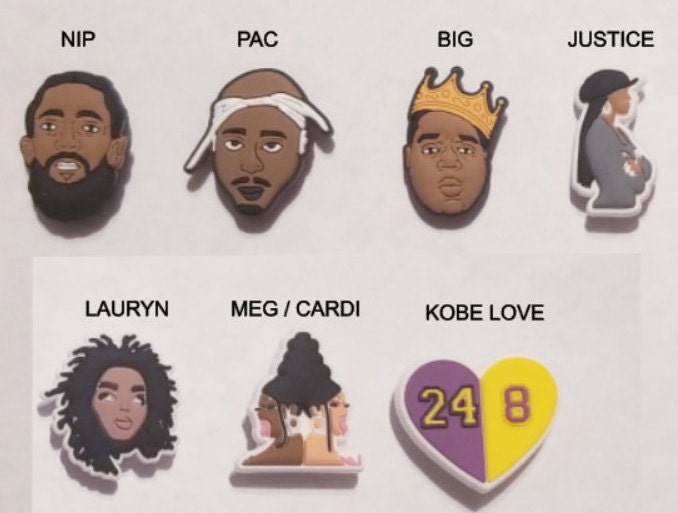 Rapper Croc Jibbitz 2025