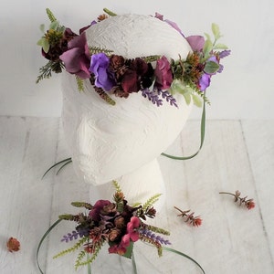 DIY Dried and Preserved Flower Crown Kit. Premium Full Crown. Any Size 