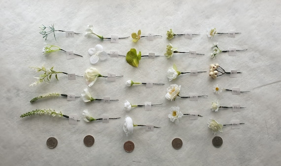 flower hair pins for prom