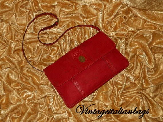 Genuine vintage Yves Saint Laurent bag - fabric a… - image 1