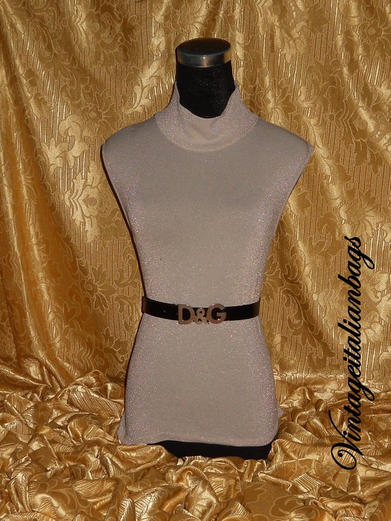 Genuine vintage Dolce&Gabbana belt - serial code … - image 6