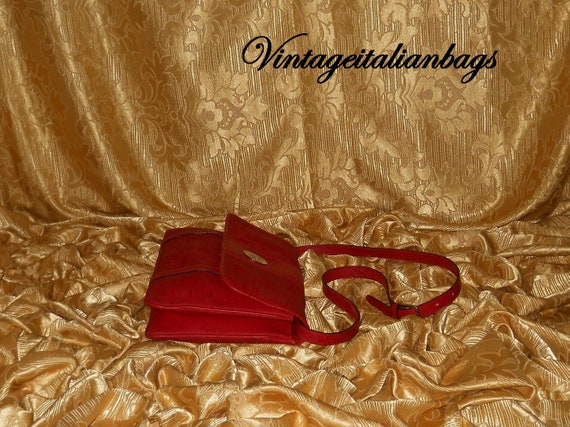 Genuine vintage Yves Saint Laurent bag - fabric a… - image 7