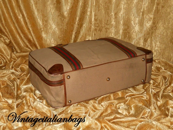 Genuine vintage Gucci suitcase - serial code - fa… - image 5