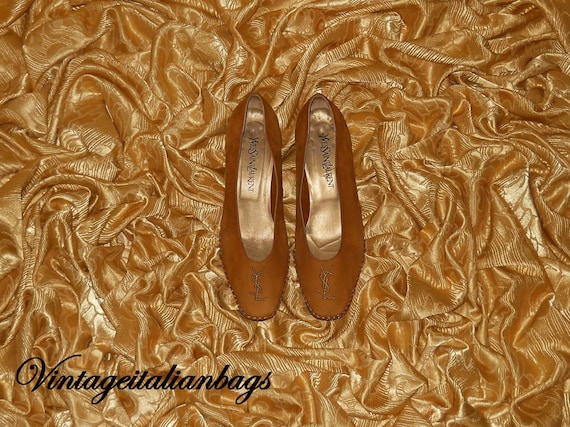 Genuine vintage Yves Saint Laurent shoes - genuin… - image 1