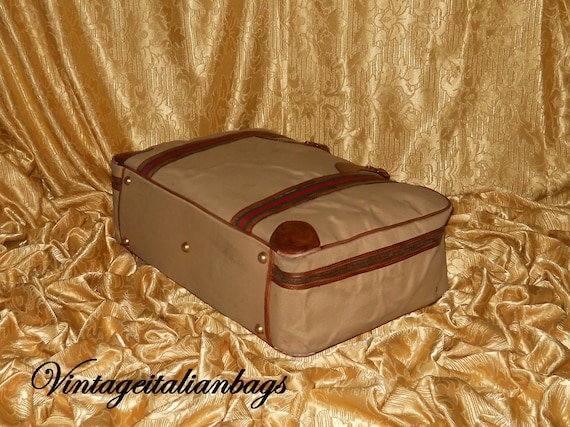 Genuine vintage Gucci suitcase - serial code - fa… - image 6