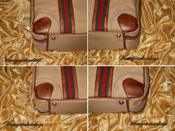 Genuine vintage Gucci suitcase - serial code - fa… - image 10