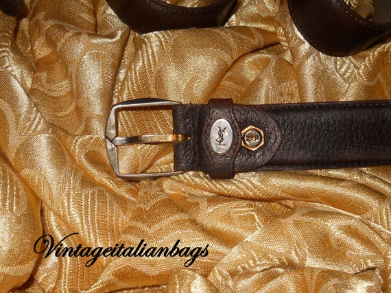 Genuine vintage Yves Saint Laurent belt - genuine… - image 2