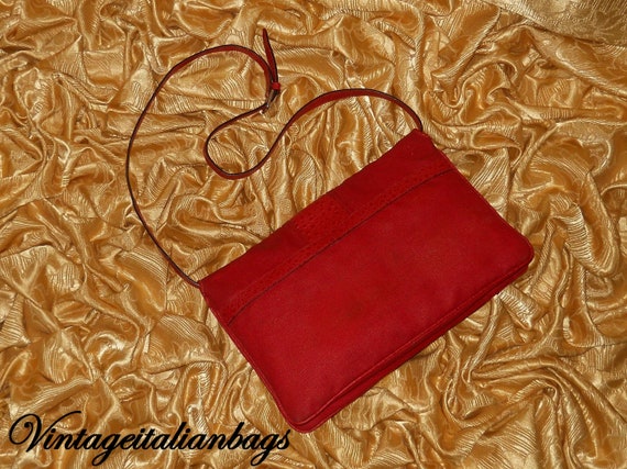 Genuine vintage Yves Saint Laurent bag - fabric a… - image 4