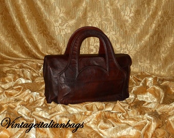 Genuine vintage bag - genuine leather