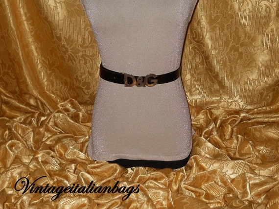 Genuine vintage Dolce&Gabbana belt - serial code … - image 7