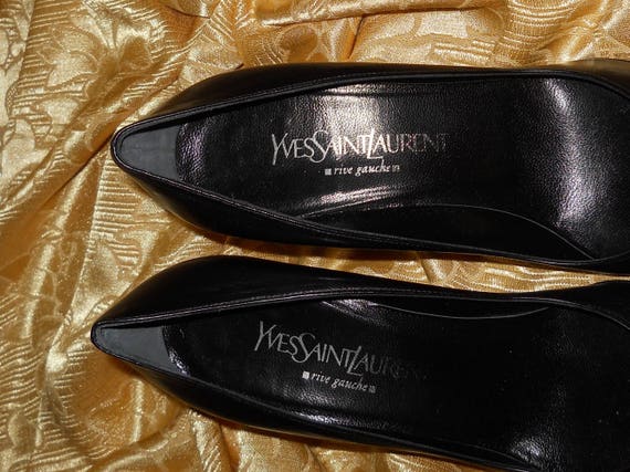 Genuine vintage Yves Saint Laurent Rive Gauche sh… - image 2