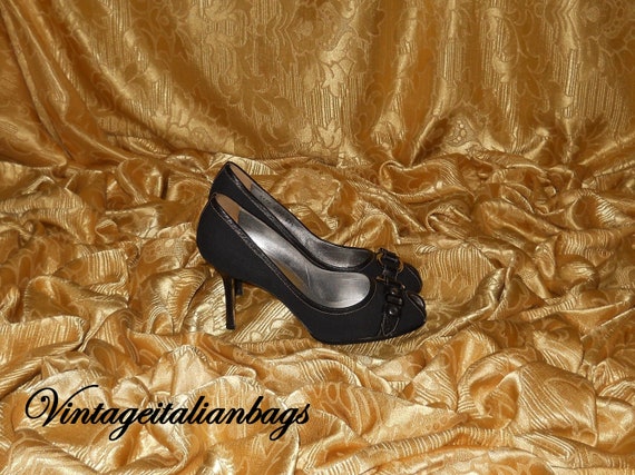 Genuine vintage Dolce&Gabbana shoes - fabric and … - image 4
