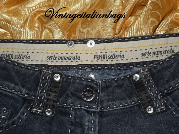 Jeans originali vintage Fendi Selleria | Etsy Italia