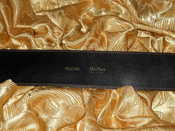 Genuine vintage MaxMara belt - genuine leather - image 3