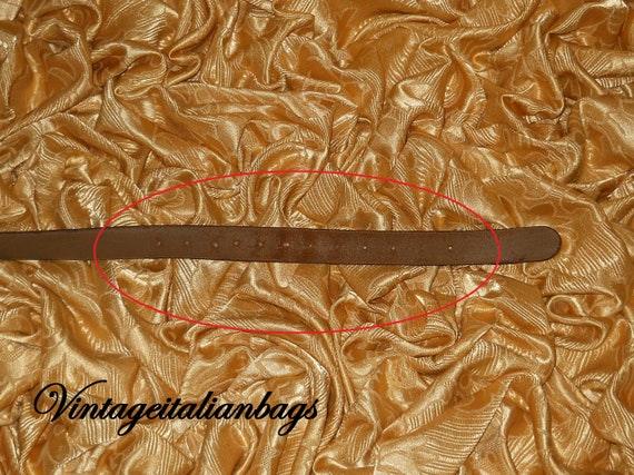 Genuine vintage Yves Saint Laurent belt - genuine… - image 6
