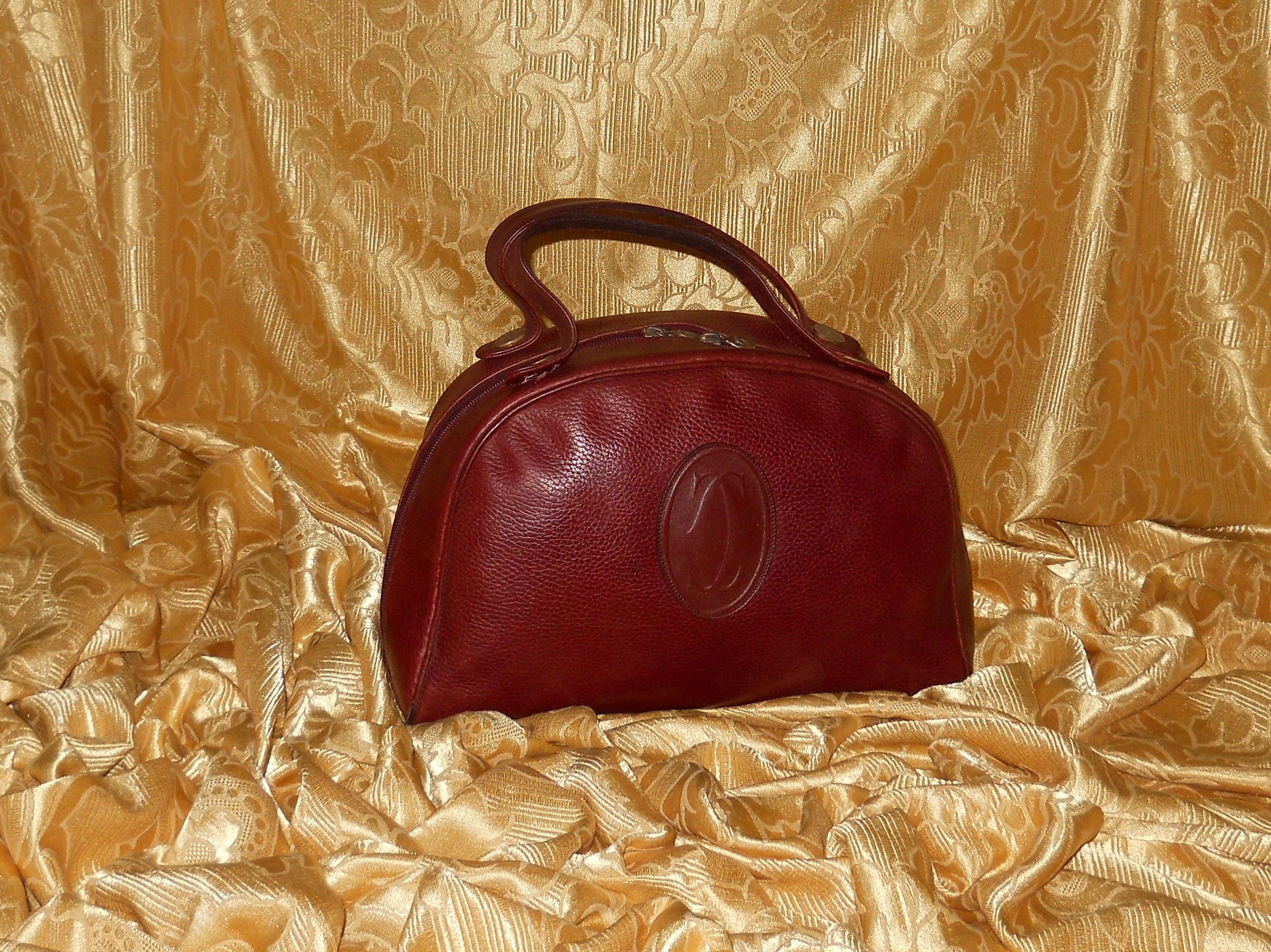 Cartier Red Taurillon Leather C de Cartier Bag - Yoogi's Closet