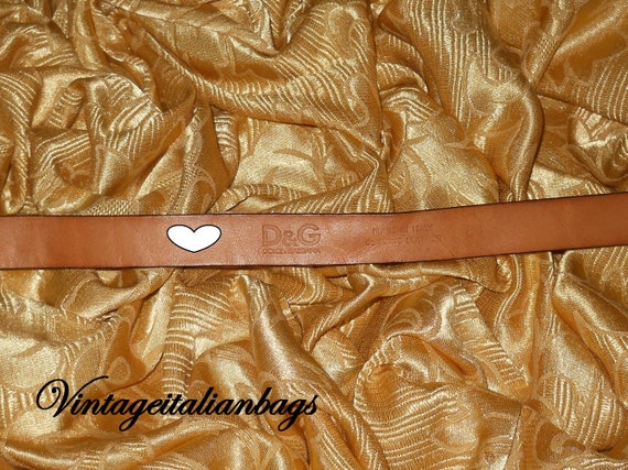 Genuine vintage Dolce&Gabbana belt - serial code … - image 5