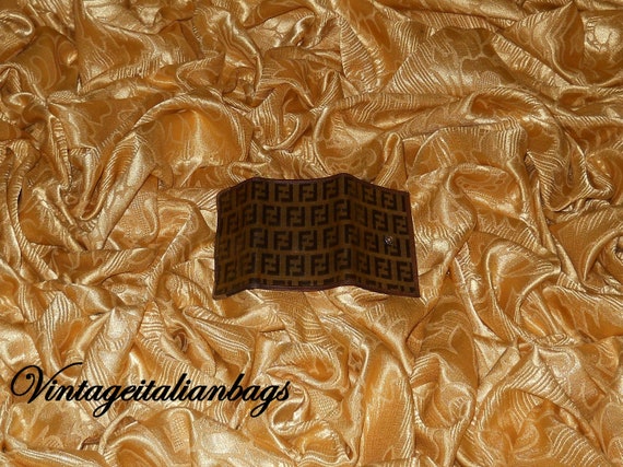Genuine vintage Fendi diary cover - canvas and ge… - image 3