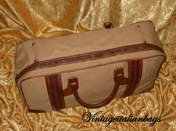 Genuine vintage Gucci suitcase - serial code - fa… - image 3