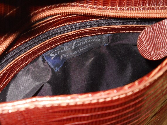 Genuine vintage Sorelle Fontana bag / lizard - image 5