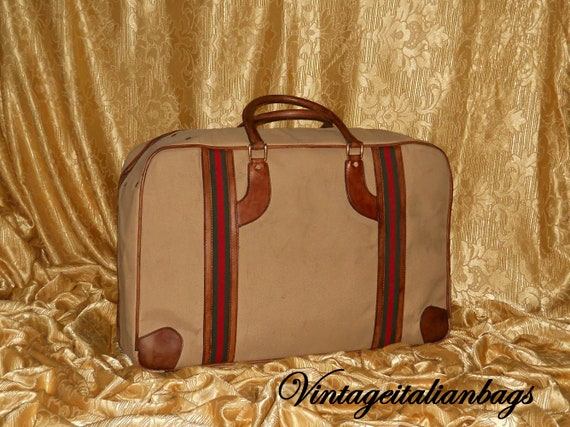 Genuine vintage Gucci suitcase - serial code - fa… - image 2