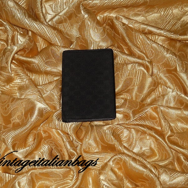 Genuine vintage Gucci wallet - fabric and genuine leather