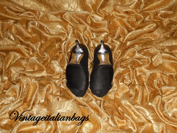 Genuine vintage Dolce&Gabbana shoes - fabric and … - image 8