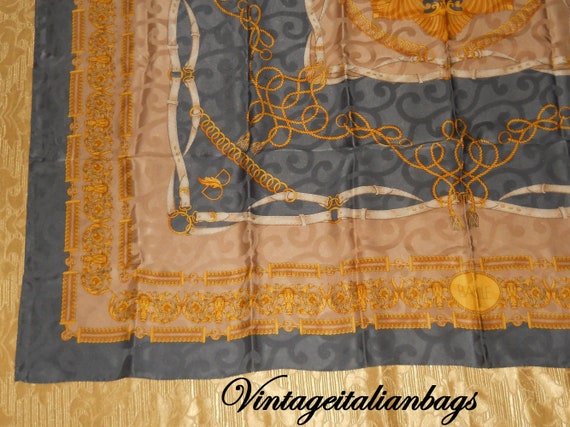 Genuine vintage Basile big scarf - all silk - image 7
