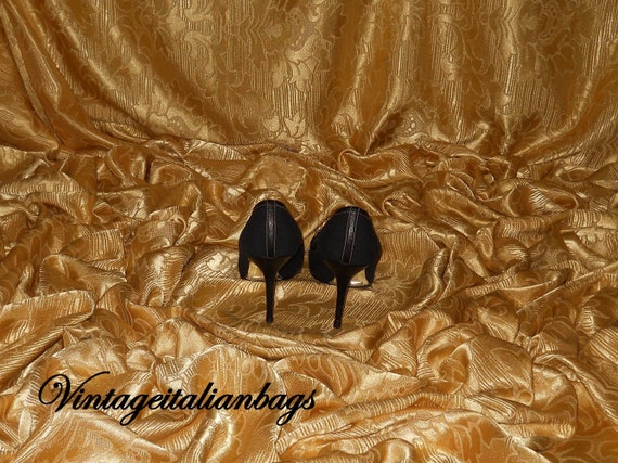 Genuine vintage Dolce&Gabbana shoes - fabric and … - image 6