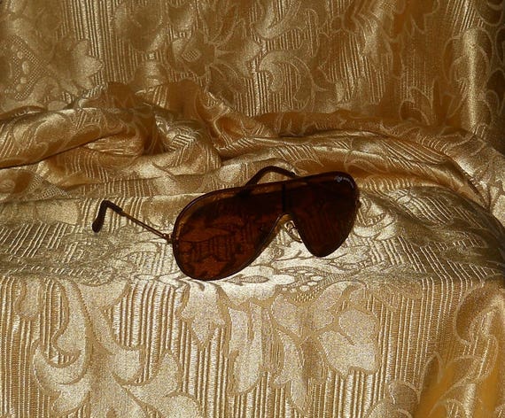 Genuine Vintage Bausch Lomb Ray Ban Wings Sunglasses - Ray Ban Sunglasses Leather Frame Genuine Vintage Bausch Lomb Ray Ban Wings Sunglasses - Ray Ban Sunglasses Leather Frame