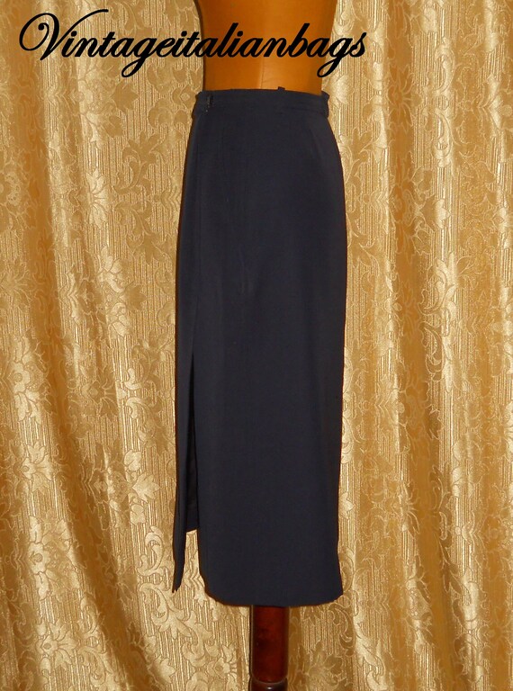 Genuine vintage Saint Laurent rive gauche skirt - image 4