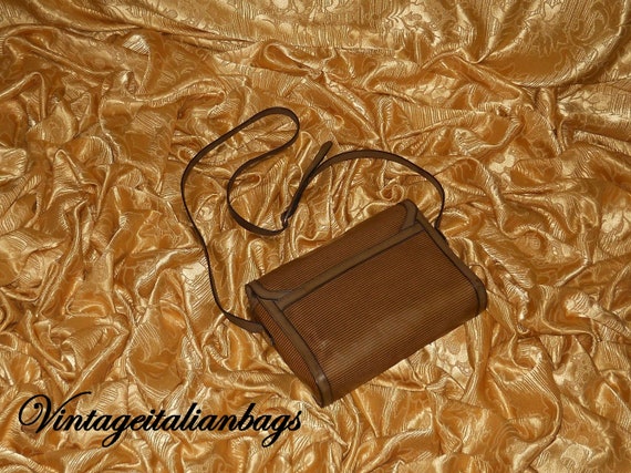 Genuina vintage Yves Saint Laurent bag - canvas a… - image 4