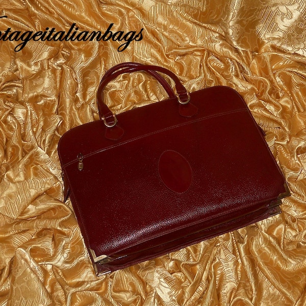 Genuine vintage Must de Cartier Paris handbag - genuine leather